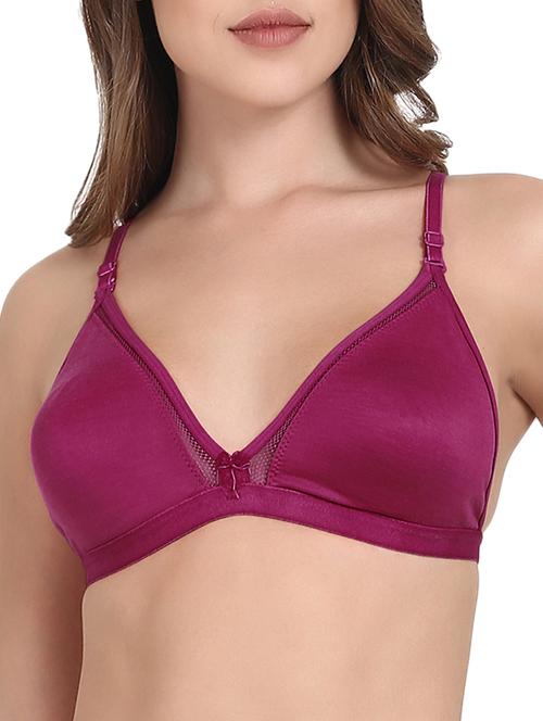 lace insert detail bra - 15435368 - Very Small Image - 1