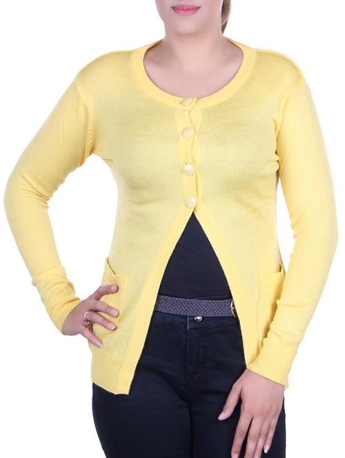 ribbed knit pocket patch cardigan - 15436212 - Very Small Image - 1