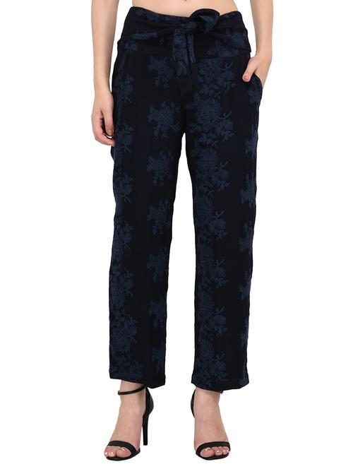 tie knot detail straight palazzo - 15436293 - Very Small Image - 1