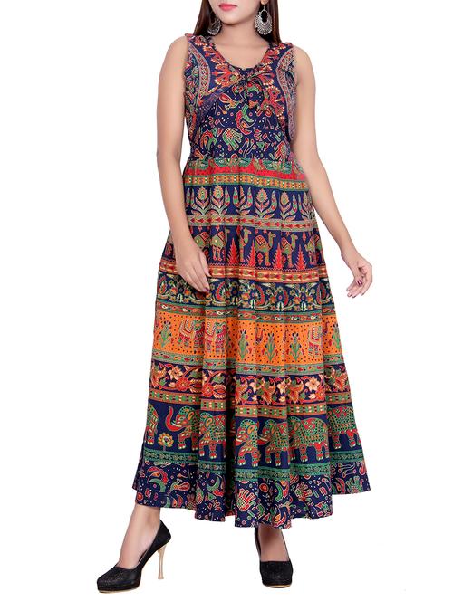 flared printed kurta - 15437751 - Very Small Image - 1