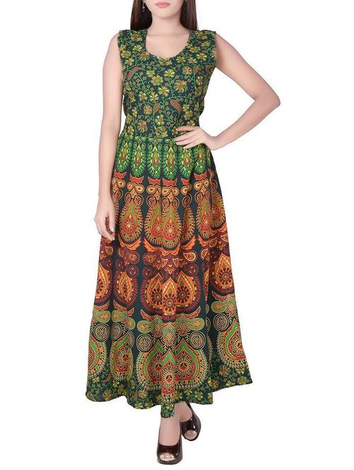 flared printed kurta - 15437762 - Very Small Image - 1