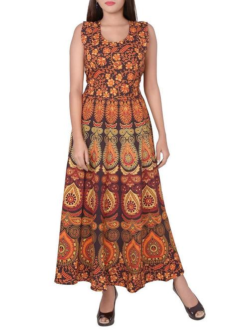 flared printed kurta - 15437764 - Very Small Image - 1