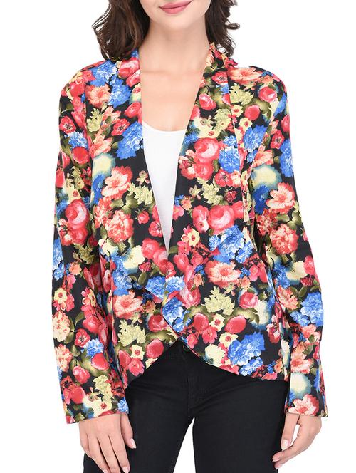 long sleeved floral shrug - 15438028 - Very Small Image - 1