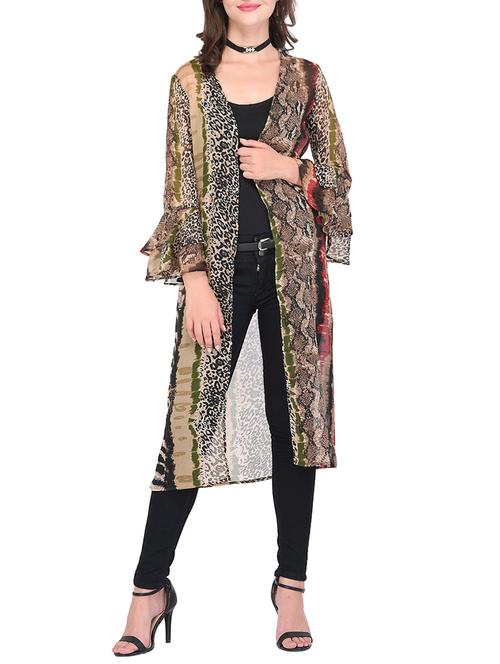 animal print regular shrug - 15438031 - Very Small Image - 1