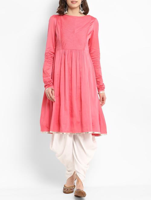 gota patti kurta with salwar set - 15438249 - Very Small Image - 1
