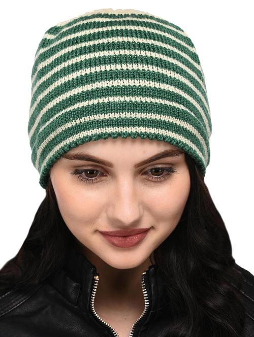 striped woolen cap - 15438883 - Very Small Image - 1