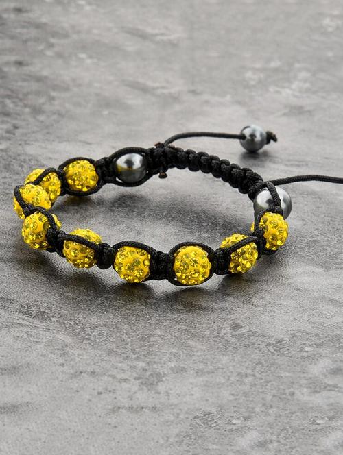 yellow beaded bracelet - 15439076 - Very Small Image - 1