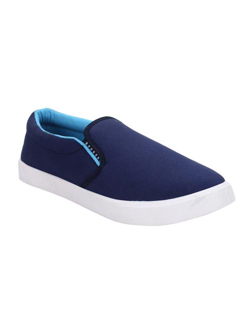 blue canvas casual slip ons - 15439484 - Very Small Image - 1
