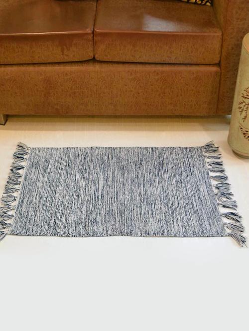 handloom woven cotton dhurrie - 15440496 - Very Small Image - 1
