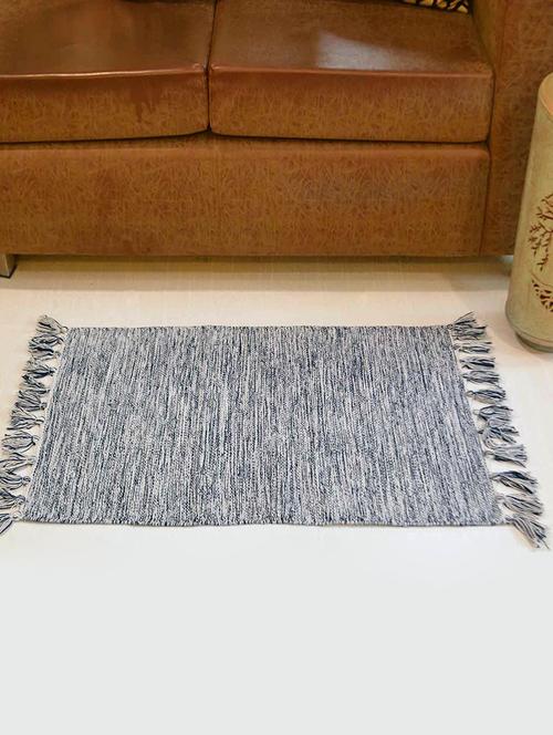 handloom woven cotton dhurrie - 15440497 - Very Small Image - 1