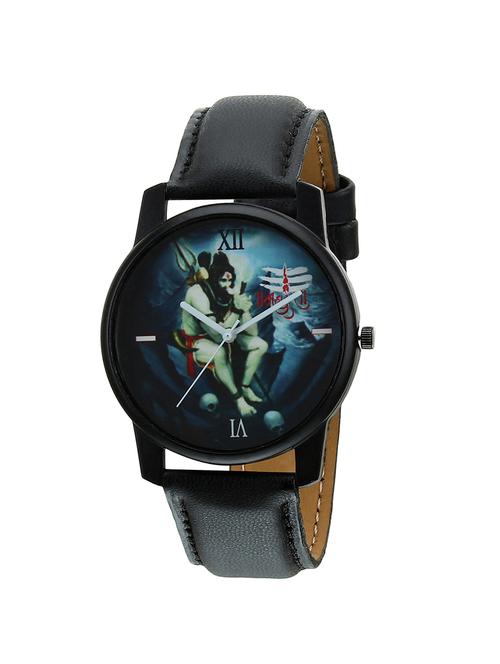 ridiqa analog mahadev print wrist watch for man - 15440759 - Very Small Image - 1