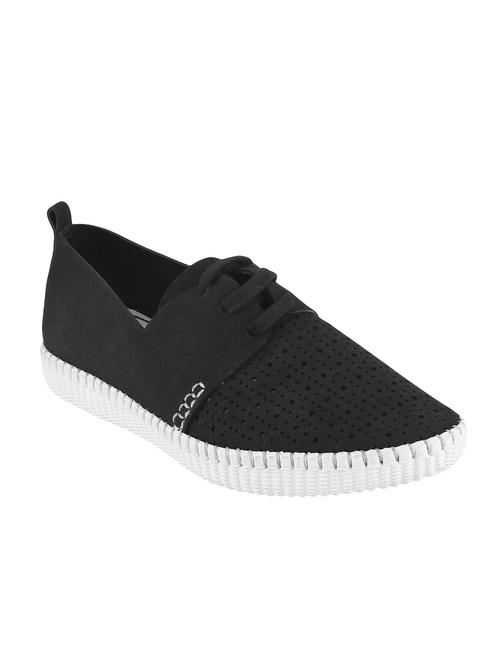 black lace-up casual shoes - 15442615 - Very Small Image - 1