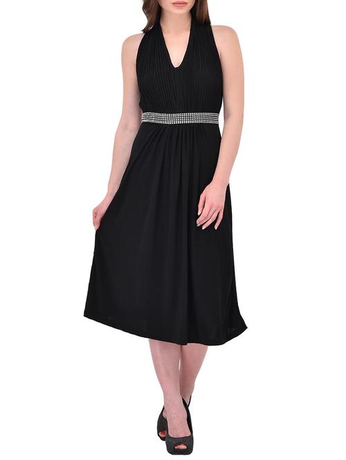 halter neck empire-line dress - 15443684 - Very Small Image - 1
