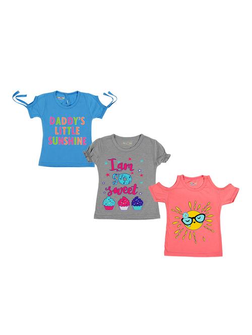 set of 3 multi colored cotton top - 15445604 - Very Small Image - 1