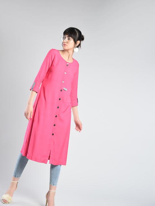 straight embellished kurta - 15448005 - Very Small Image - 1