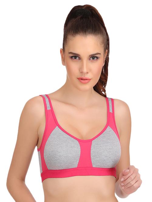color block sports bra - 15448501 - Very Small Image - 1