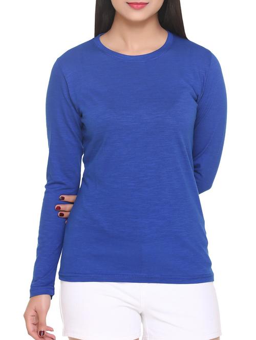 long sleeved solid tee - 15449125 - Very Small Image - 1
