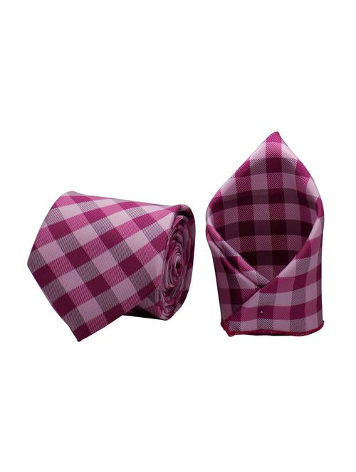 pink micro fiber tie - 15449223 - Very Small Image - 1