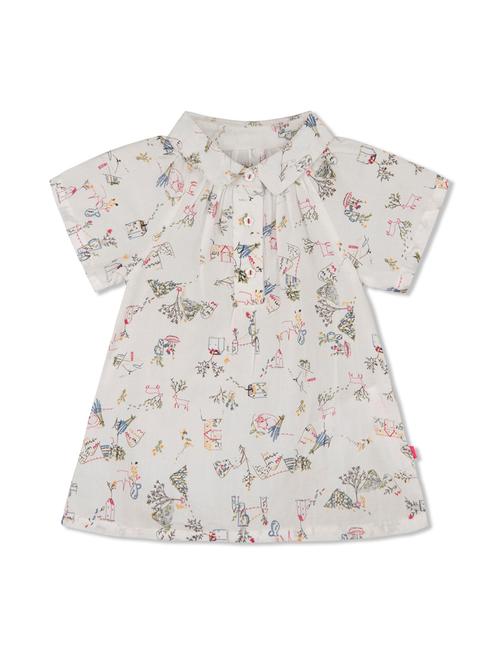 white cotton frock - 15449235 - Very Small Image - 1