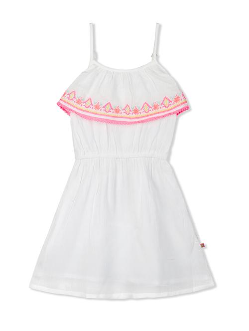 white cotton frock - 15449240 - Very Small Image - 1
