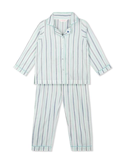 blue cotton pyjama set - 15449813 - Very Small Image - 1