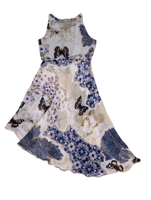 multi colored cotton asymetric kurta - 15450225 - Very Small Image - 1