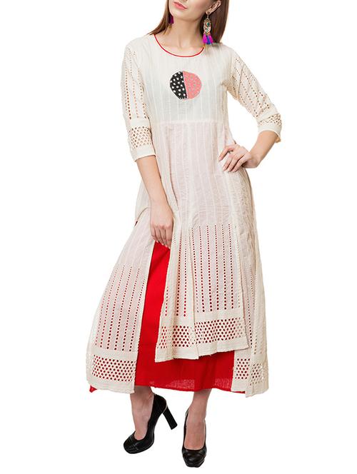 layered shifley kurta - 15452219 - Very Small Image - 1