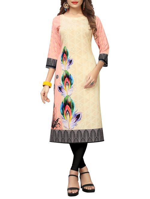 straight digital printed kurta - 15454496 - Very Small Image - 1