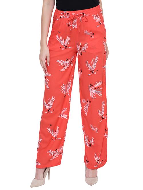 draw-string waist wide leg trouser - 15454825 - Very Small Image - 1