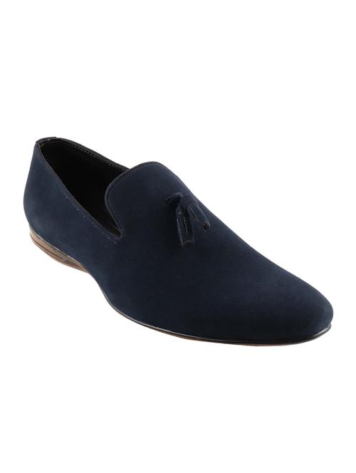 blue leatherette tassel slipons - 15455895 - Very Small Image - 1
