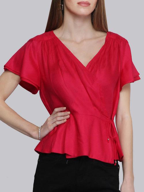 overlap tie-up front top - 15455958 - Very Small Image - 1