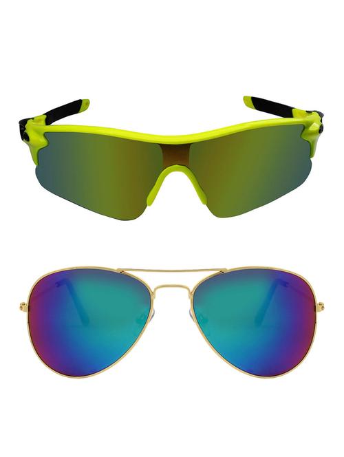 zyaden combo of 2 sunglasses - combo 2669 - 15457130 - Very Small Image - 1