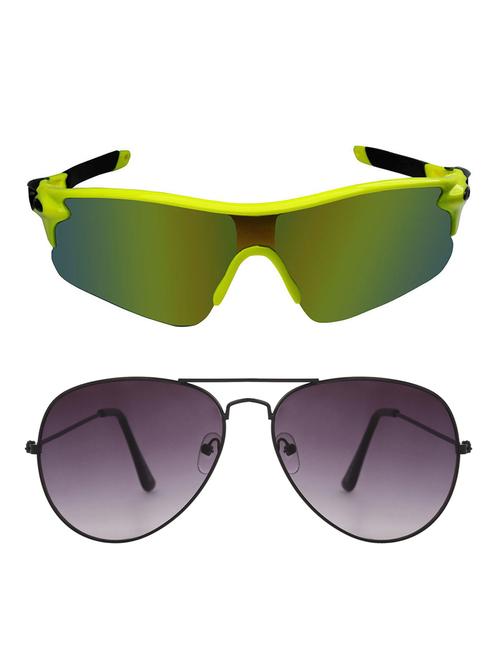 zyaden combo of 2 sunglasses- combo 2674 - 15457135 - Very Small Image - 1