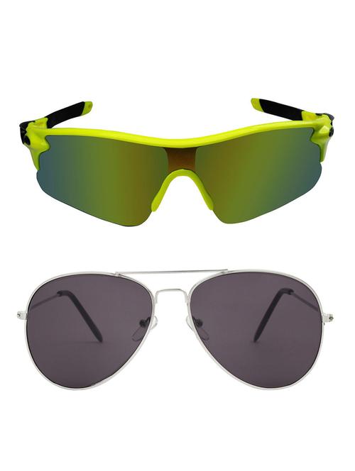 zyaden combo of 2 sunglasses- combo 2675 - 15457136 - Very Small Image - 1