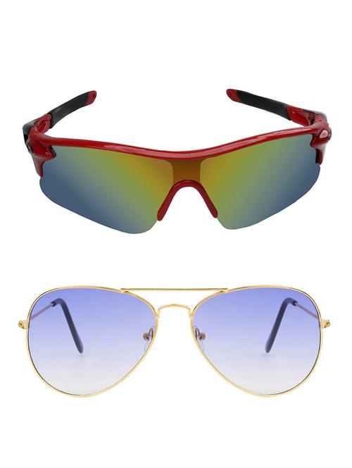 zyaden combo of 2 sunglasses- combo 2697 - 15457158 - Very Small Image - 1