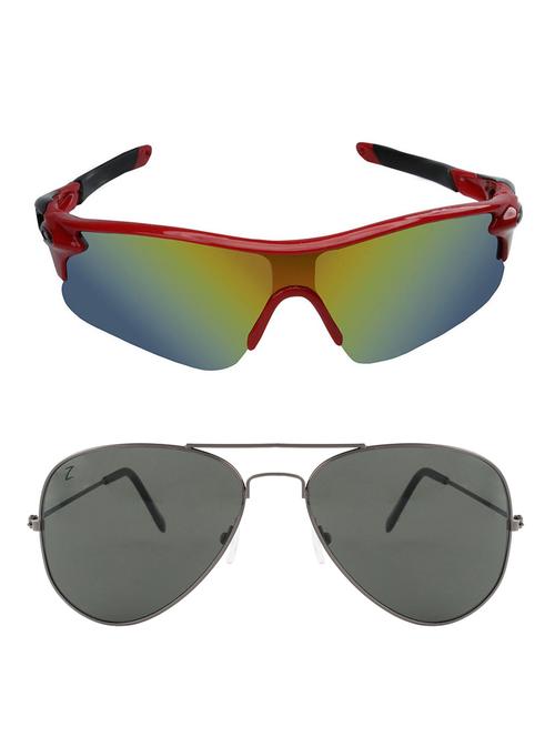 zyaden combo of 2 sunglasses- combo 2704 - 15457165 - Very Small Image - 1