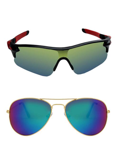 zyaden combo of 2 sunglasses- combo 2719 - 15457180 - Very Small Image - 1