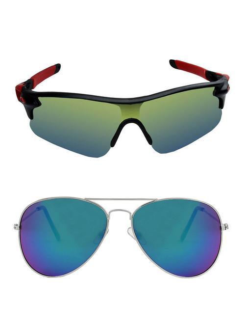 zyaden combo of 2 sunglasses- combo 2720 - 15457181 - Very Small Image - 1