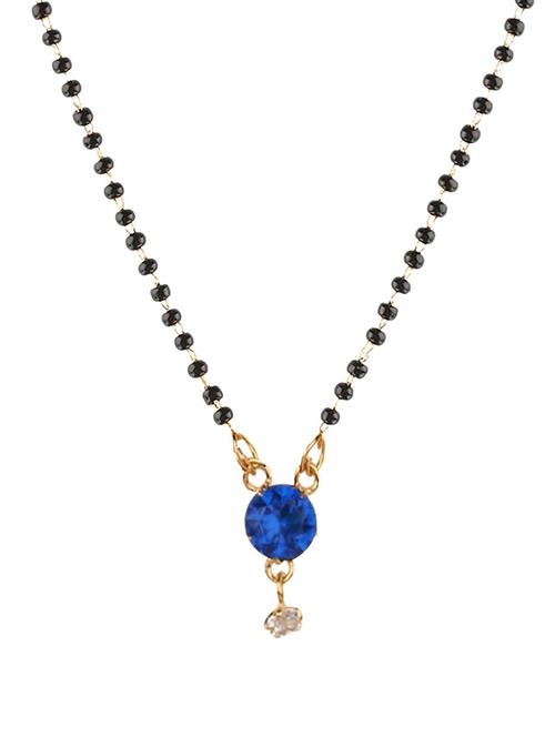 blue metal short necklace - 15457395 - Very Small Image - 1