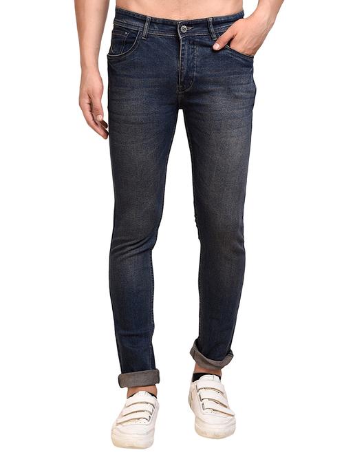 blue denim washed jeans - 15458612 - Very Small Image - 1