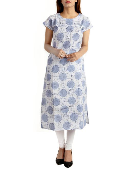 straight printed kurta - 15458956 - Very Small Image - 1