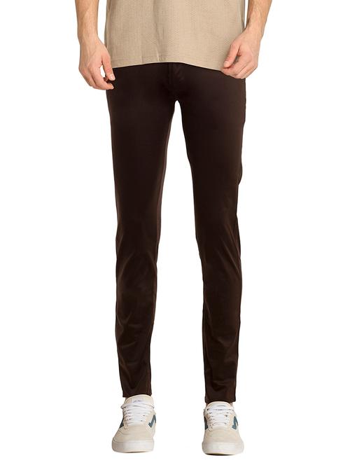 brown cotton chinos - 15459253 - Very Small Image - 1