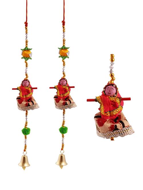 door hanging set of 2 pc with dolls - 15459370 - Very Small Image - 1