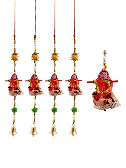 door hanging set of 4 pc with dolls - 15459379 - Very Small Image - 1