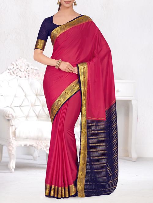 zari paisley border woven saree - 15464295 - Very Small Image - 1