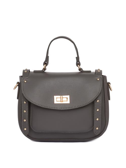 grey leatherette (pu) sling bag - 15465476 - Very Small Image - 1