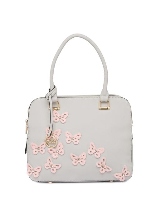 grey leatherette (pu) handbag - 15465481 - Very Small Image - 1