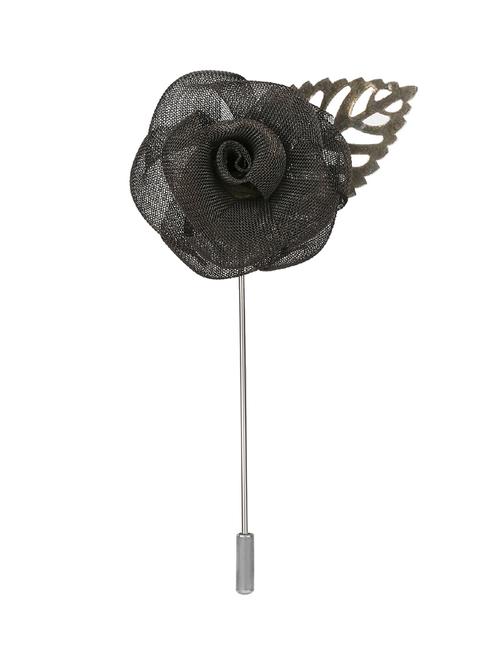 black micro fibre lapelpin - 15465968 - Very Small Image - 1