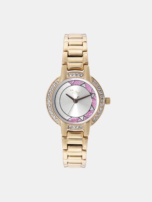 ilina lp1gpltswht metal strap analog watch for women - 15466356 - Very Small Image - 1