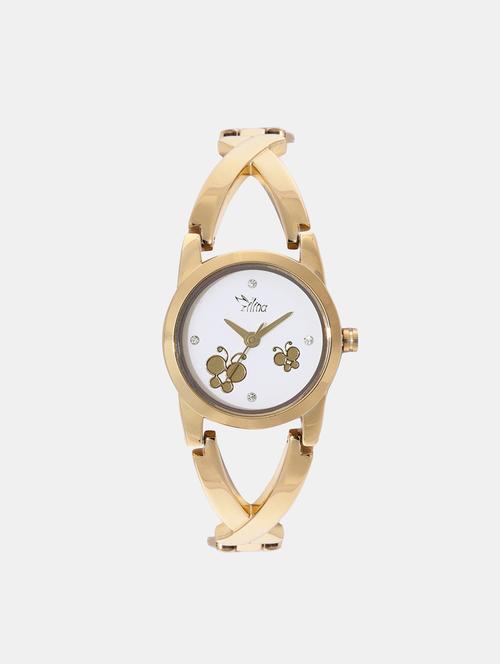 ilina lp6gpbtrfwh metal strap analog watch for women - 15466360 - Very Small Image - 1